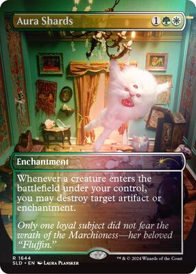 Aura Shards (1644) (Rainbow Foil) card from Secret Lair Drop Series