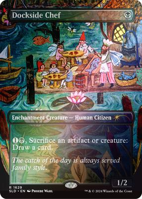 Dockside Chef (Rainbow Foil) card from Secret Lair Drop Series