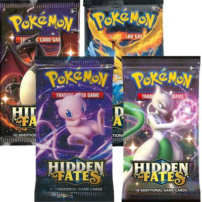 Hidden Fates Booster Pack Art Bundle [Set of 4] card from Hidden Fates