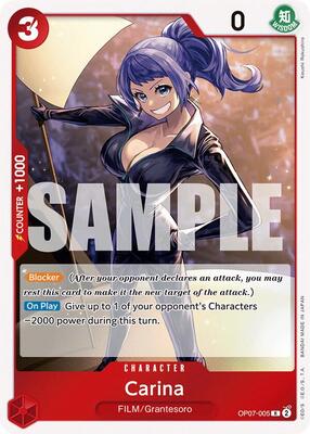 Carina card from 500 Years in the Future