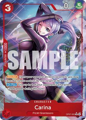 Carina (Parallel) card from 500 Years in the Future