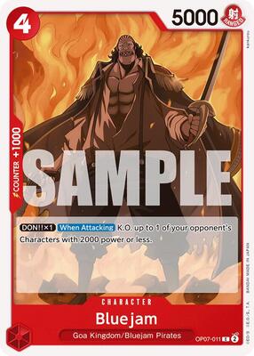 Bluejam card from 500 Years in the Future
