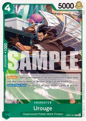 Urouge card from 500 Years in the Future