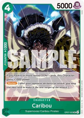 Caribou card from 500 Years in the Future