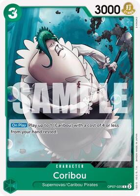 Coribou card from 500 Years in the Future