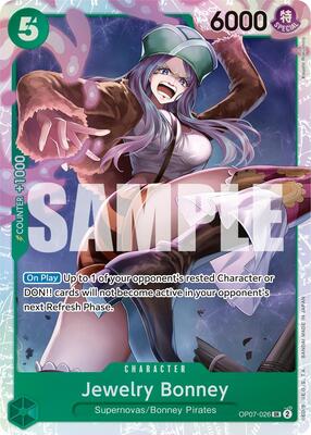 Jewelry Bonney (026) card from 500 Years in the Future