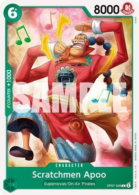 Scratchmen Apoo card from 500 Years in the Future