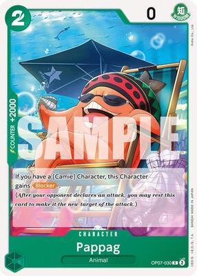 Pappag card from 500 Years in the Future