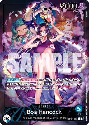 Boa Hancock (038) (Parallel) card from 500 Years in the Future