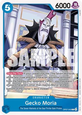 Gecko Moria (042) card from 500 Years in the Future