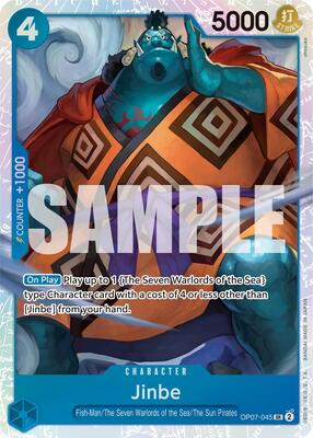 Jinbe (045) card from 500 Years in the Future