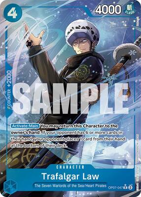 Trafalgar Law (047) (Parallel) card from 500 Years in the Future