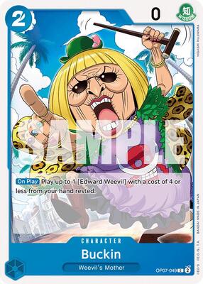 Buckin card from 500 Years in the Future