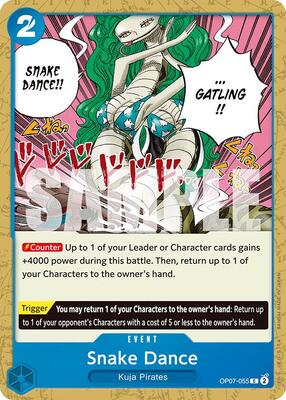 Snake Dance card from 500 Years in the Future