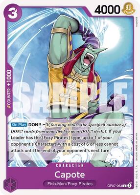 Capote card from 500 Years in the Future