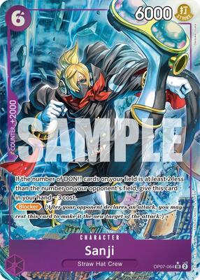 Sanji (Parallel) card from 500 Years in the Future
