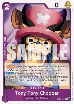 Tony Tony.Chopper (066) card from 500 Years in the Future