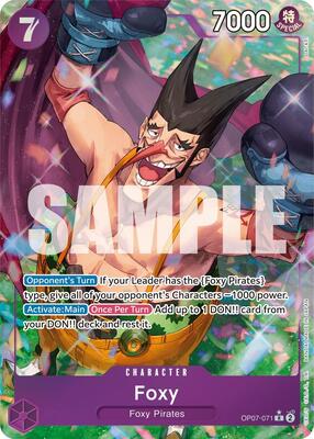 Foxy (071) (Parallel) card from 500 Years in the Future
