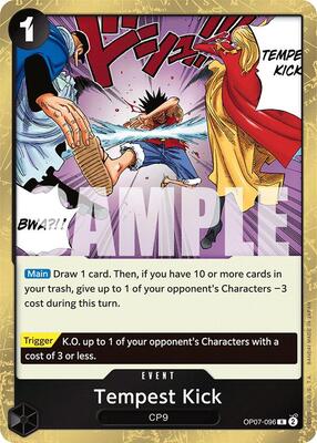 Tempest Kick card from 500 Years in the Future