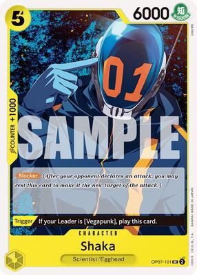 Shaka card from 500 Years in the Future