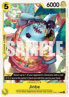 Jinbe (102) card from 500 Years in the Future