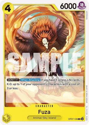 Fuza card from 500 Years in the Future