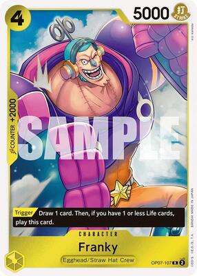 Franky card from 500 Years in the Future