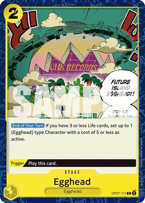 Egghead card from 500 Years in the Future