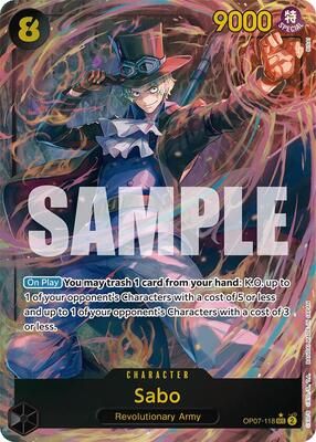 Sabo (Parallel) card from 500 Years in the Future