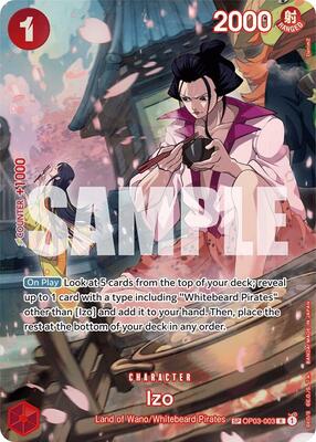 Izo (SP) card from 500 Years in the Future