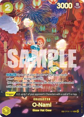 O-Nami (SP) card from 500 Years in the Future