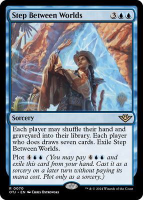 Step Between Worlds card from Promo Pack: Outlaws of Thunder Junction