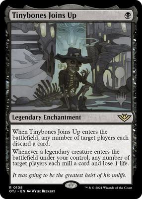 Tinybones Joins Up card from Promo Pack: Outlaws of Thunder Junction