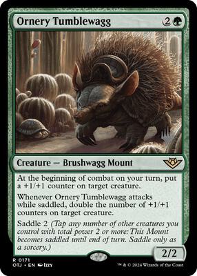 Ornery Tumblewagg card from Promo Pack: Outlaws of Thunder Junction
