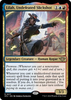 Lilah, Undefeated Slickshot card from Promo Pack: Outlaws of Thunder Junction