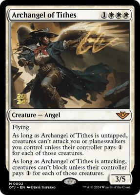 Archangel of Tithes card from Prerelease Cards