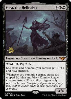 Gisa, the Hellraiser card from Prerelease Cards