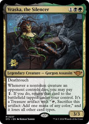 Vraska, the Silencer card from Prerelease Cards