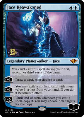 Jace Reawakened card from Prerelease Cards