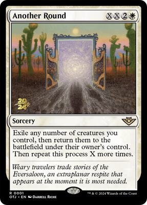 Another Round card from Prerelease Cards