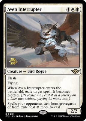 Aven Interrupter card from Prerelease Cards