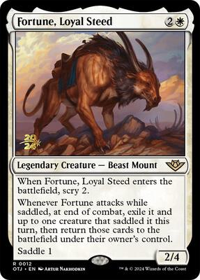 Fortune, Loyal Steed card from Prerelease Cards