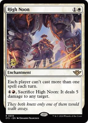 High Noon card from Prerelease Cards