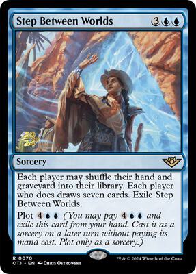 Step Between Worlds card from Prerelease Cards