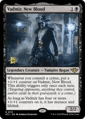 Vadmir, New Blood card from Prerelease Cards