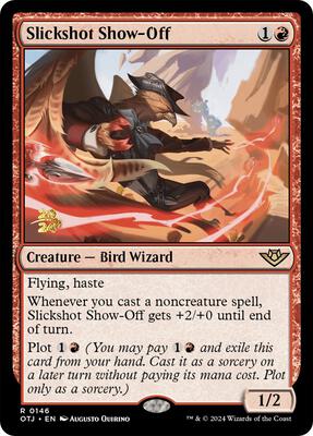 Slickshot Show-Off card from Prerelease Cards
