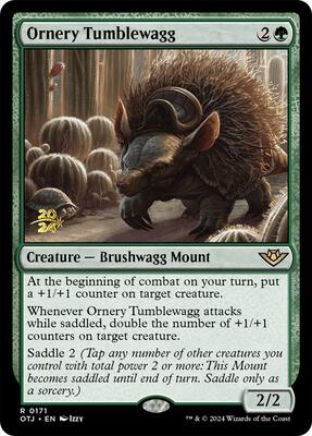Ornery Tumblewagg card from Prerelease Cards