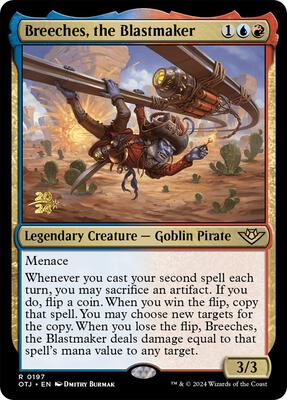 Breeches, the Blastmaker card from Prerelease Cards