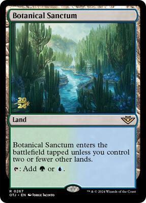 Botanical Sanctum (OTJ) card from Prerelease Cards