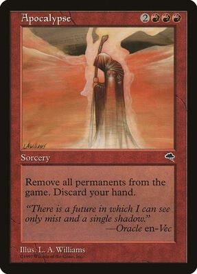 Apocalypse card from Tempest
